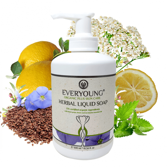 Gyógynövényes folyékony szappan (77% öko) - 300 ml