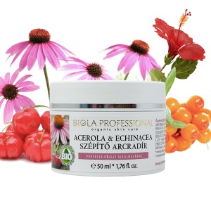 Acerola & echinacea szépítő arcradír - 50 ml