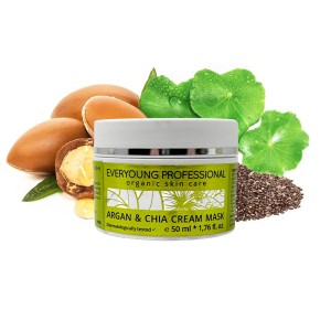 Argan & chia krémpakolás - 50 ml