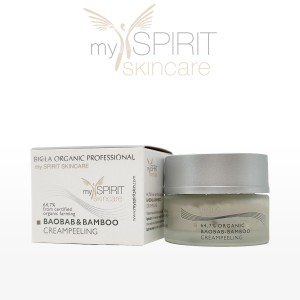 Baobab & bambusz krémpeeling - 30 ml
