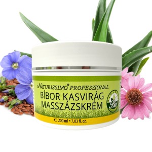 Bíbor kasvirág masszázskrém - 200 ml