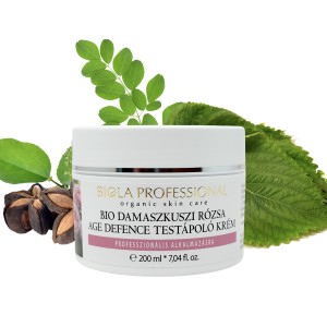 Bio damaszkuszi rózsa age defence testápoló krém - 200 ml
