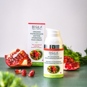 Bio gránátalma nappali hidratáló arckrém - 30 ml