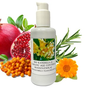 Bio kandilla & tamanu age control masszázsolaj - 150 ml