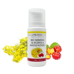Bio mimóza & acerola masszázsgél - 100 ml