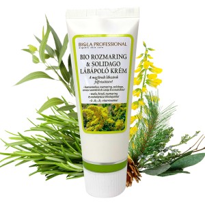 Bio rozmaring & solidago lábápoló krém - 75 ml