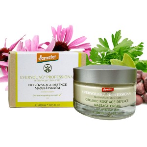 Bio rózsa age defence masszázskrém  - 200 ml