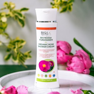 Bio rózsa fürdőkrém - 200 ml