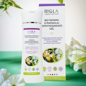 Bio Tamanu & teafaolaj intim mosakodó gél - 150 ml