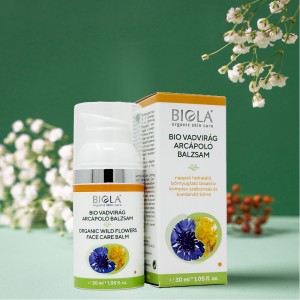 Bio vadvirág arcápoló balzsam - 30 ml