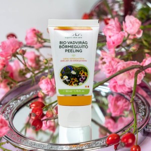 Bio vadvirág bőrmegújító peeling - 50 ml