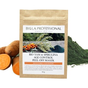 Bio yam & spirulina age control peel off maszk - 10 g