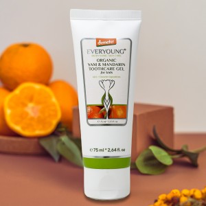 Bio yam-mandarin fogápoló gél (66%+ Demeter) - 75 ml