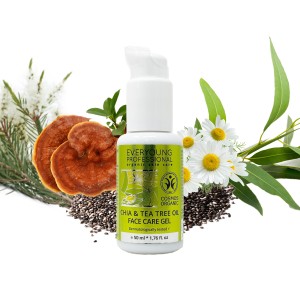 Chia & teafaolajos arcápoló gél - 50 ml