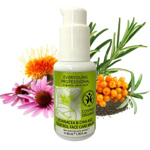 ECHINACEA & CHIA Echinacea & chia age control  arcápoló balzsam (dermatológiailag tesztelt ✔) - 50 ml