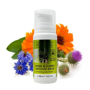Herbs & cherry masszázs balzsam - 100ml