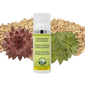 Maláta & kövirózsa nappali arckrém - 50 ml