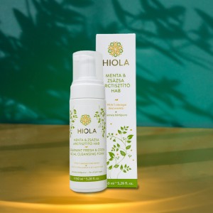 Menta & zsázsa arctisztító hab - 150ml