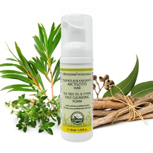 Teafaolaj & kakukkfű arctisztító hab - 50 ml