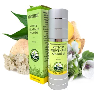 Vetiver rejuvenáló arckrém (férfiaknak) - 30 ml ⭕ Lejárat közeli termék