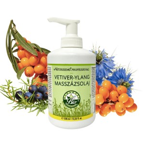 Vetiver-ylang masszázsolaj - 300 ml